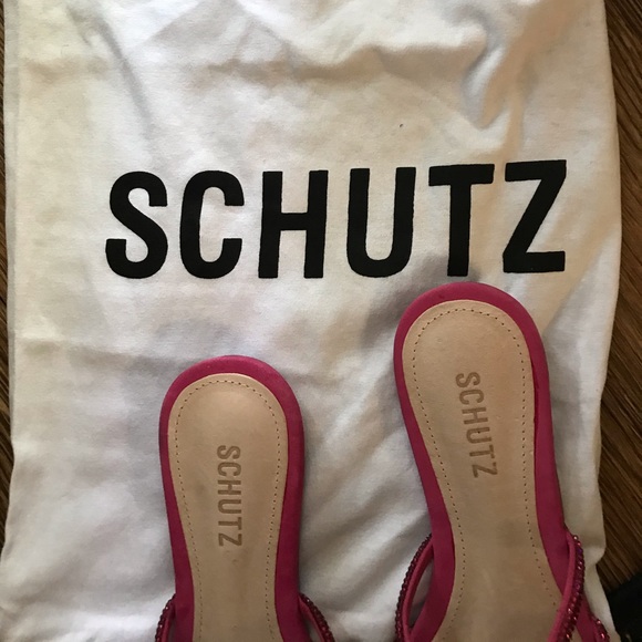 Schultz Sparkling Fuchsia Slip On Sandals NWT - Picture 6 of 12